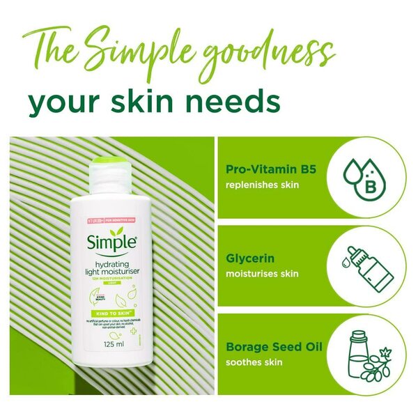Simple hydrating Light Moisturiser