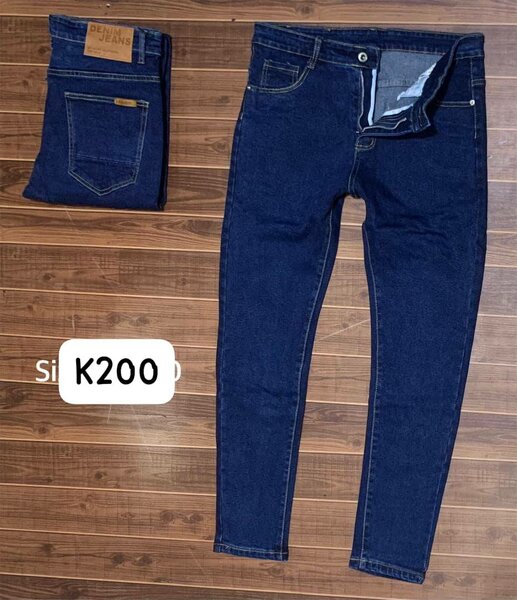 Beautiful and stylish men's jeans blue