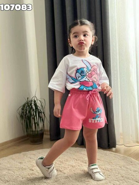 Ensemble Fille T-shirt et Short