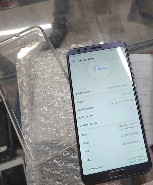 Smartphone Huawei moderne