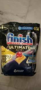 Finish powerball ultimate all in 1, 50tabs lemon sparkle