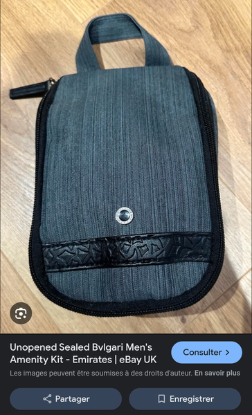 Trousse de toilette pour homme