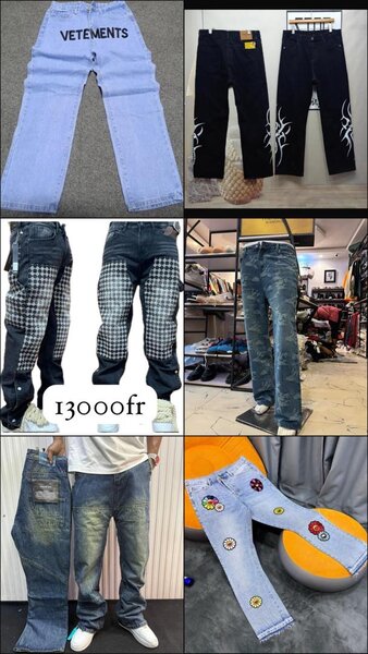 Jeans fashion tendance homme