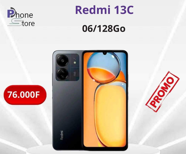 Redmi 13C 06/128Go