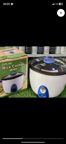 Drum rice cooker