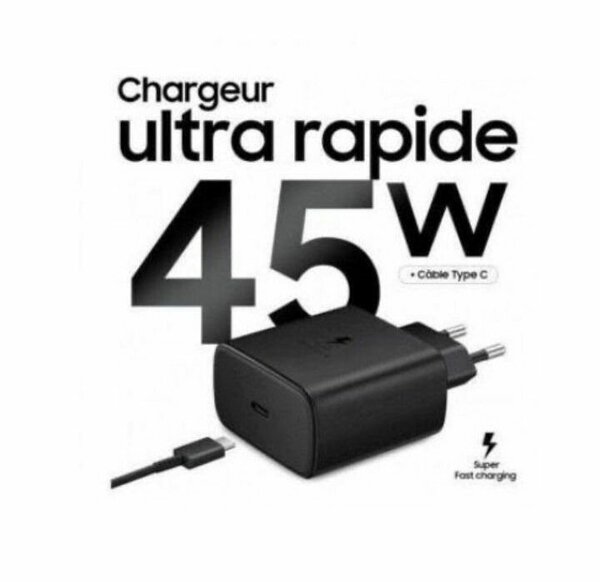 Chargeur  Rapide type C 45W