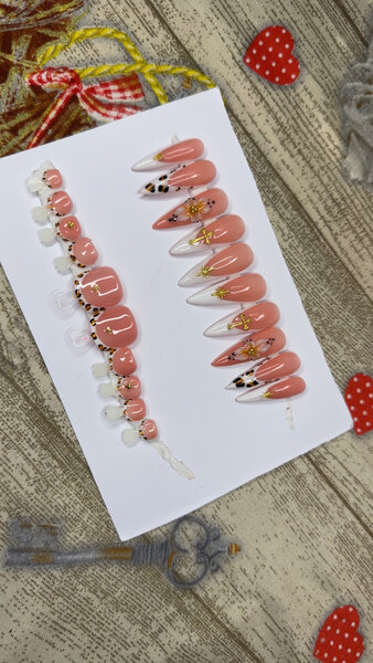 Ongles Press-Ons Art Haut