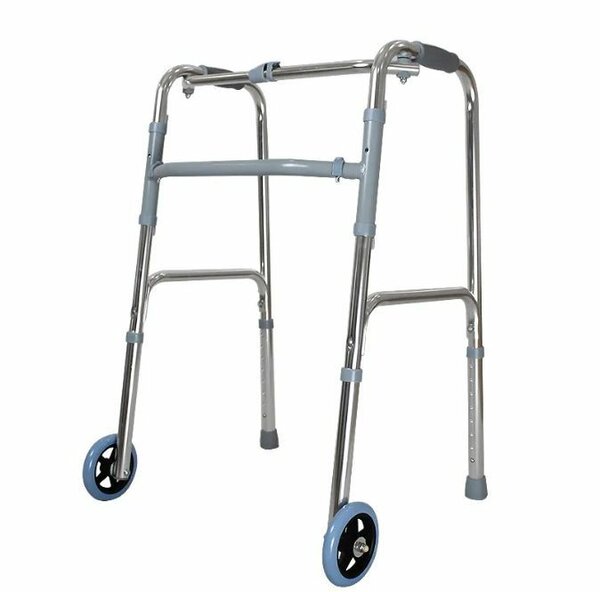 Déambulateur pliant à roulettes