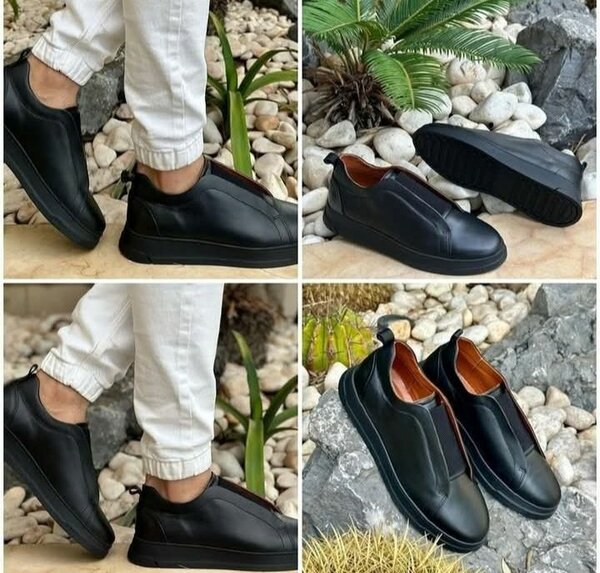 Baskets élégantes noires