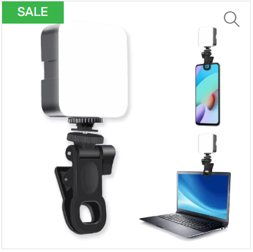 Rechargeable LED RGB Pocket Full Fill Light For Photography With Clamp