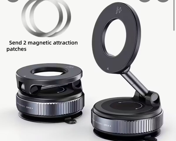 Support magnétique ajustable pour téléphone