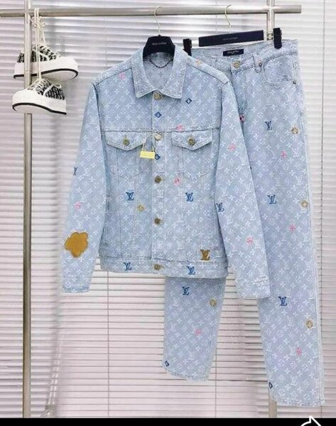 Ensemble en jean imprimé stylé