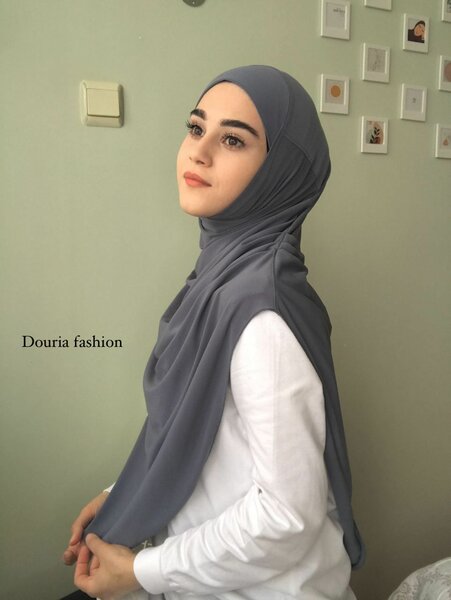 Hijab en Jersey Élégant