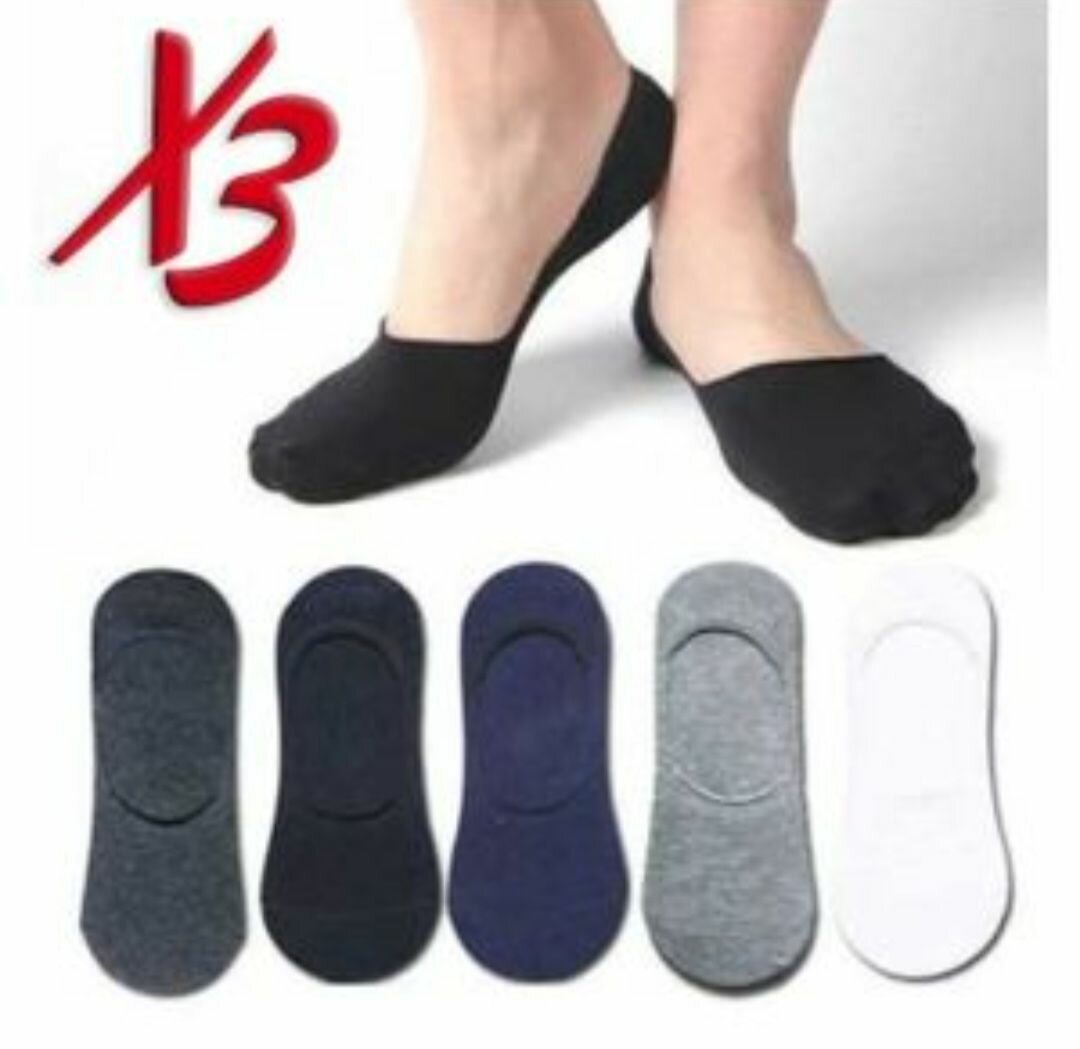 Chaussettes plattes, 3 paires