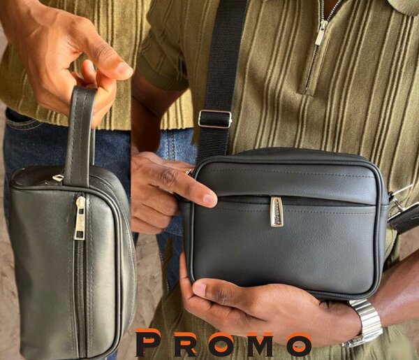 Sacoche et pochette pour homme