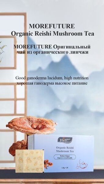 MOREFUTURE Organic Reishi Mushroom Tea