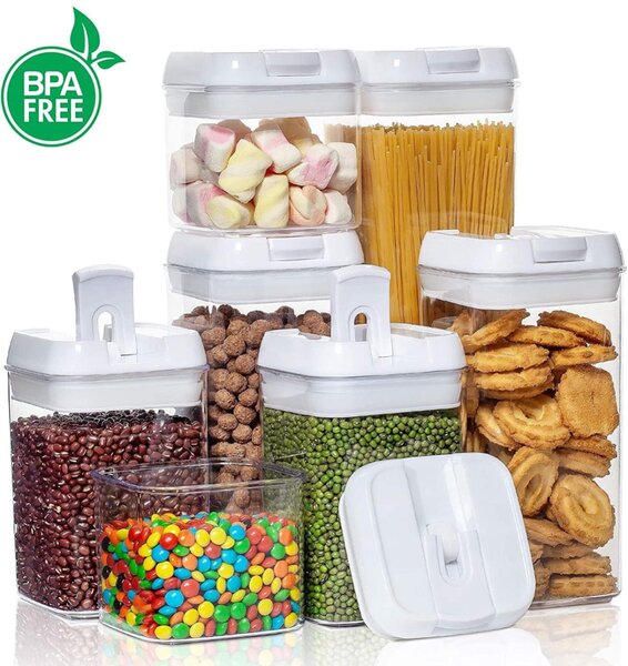 Storage containers set(acrylic