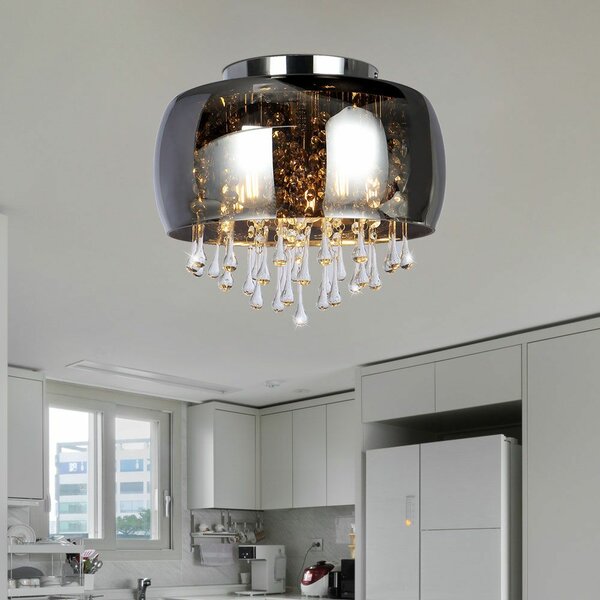 Plafonnier moderne en cristal