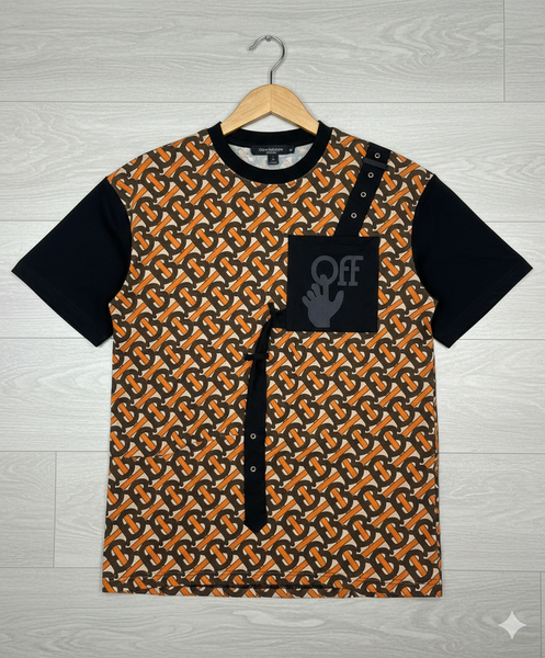 T-shirt noir pour homme avec poche