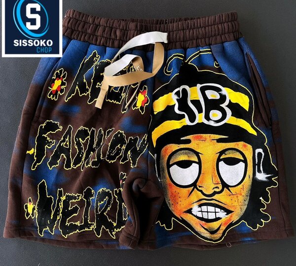 Shorts streetwear graffiti