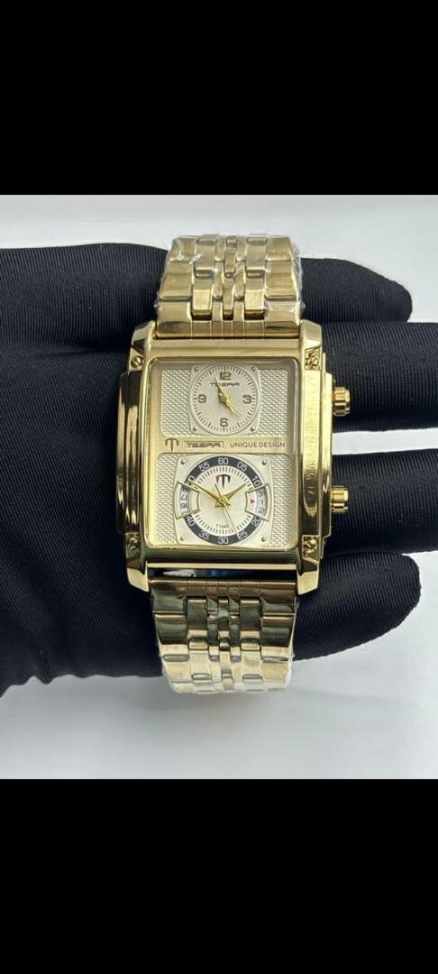 Montre bracelet rectangulaire homme