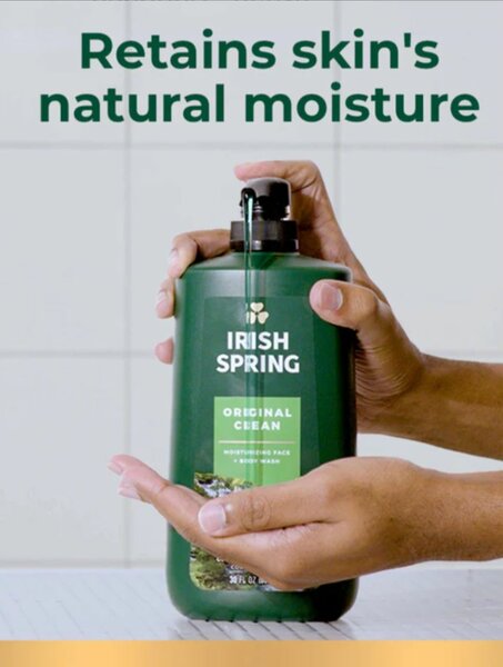 Irish spring bathing gel