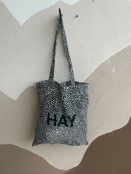 Sac fourre-tout "HAY" à pois