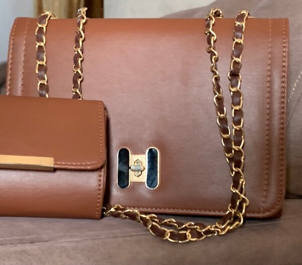 Cooperate bag with mini purse