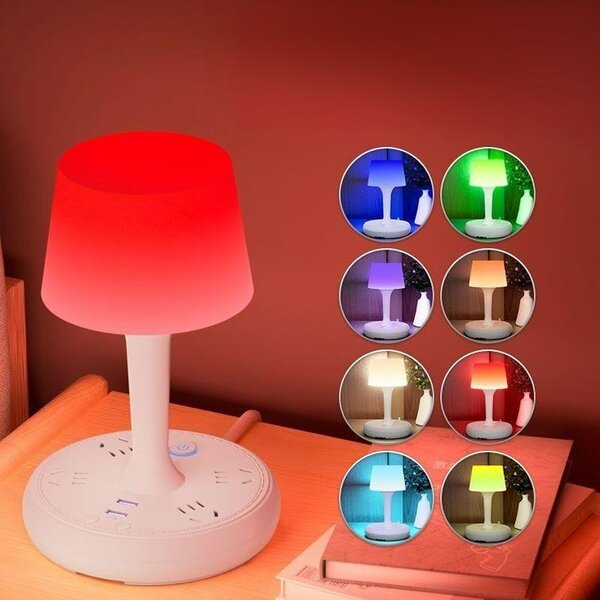 Lampe LED multicolore