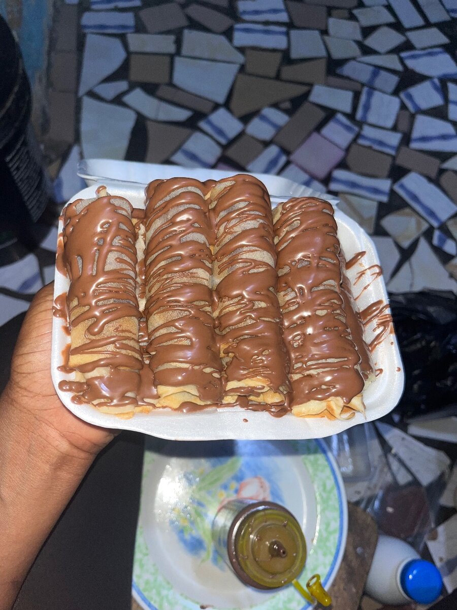 10Crêpes au chocolat