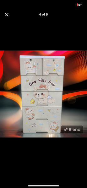 Cute Kids Dresser Chest