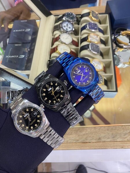 Montres Hommes en Acier Inoxydable