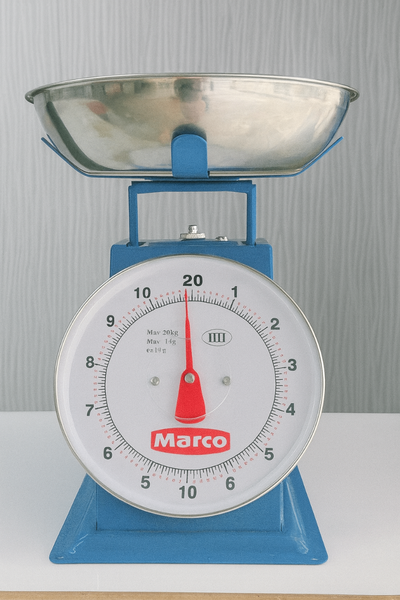 Balance de cuisine bleu Marco