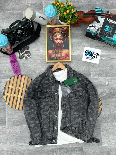 Veste en denim homme chic