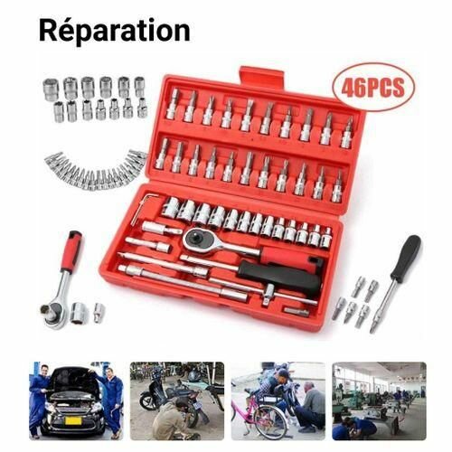 Coffret à Douilles 46 Pièces