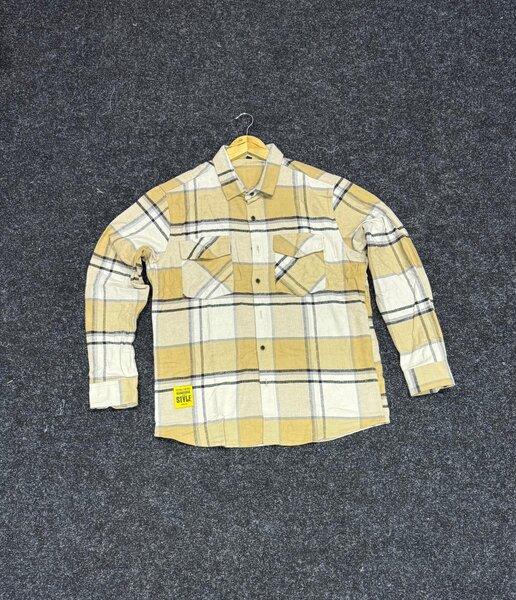 Chemise à carreaux pour hommes