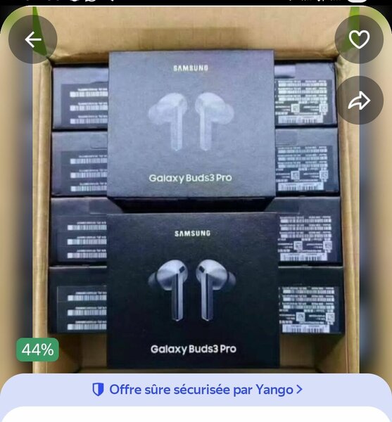 Écouteurs Samsung Galaxy Buds3 Pro