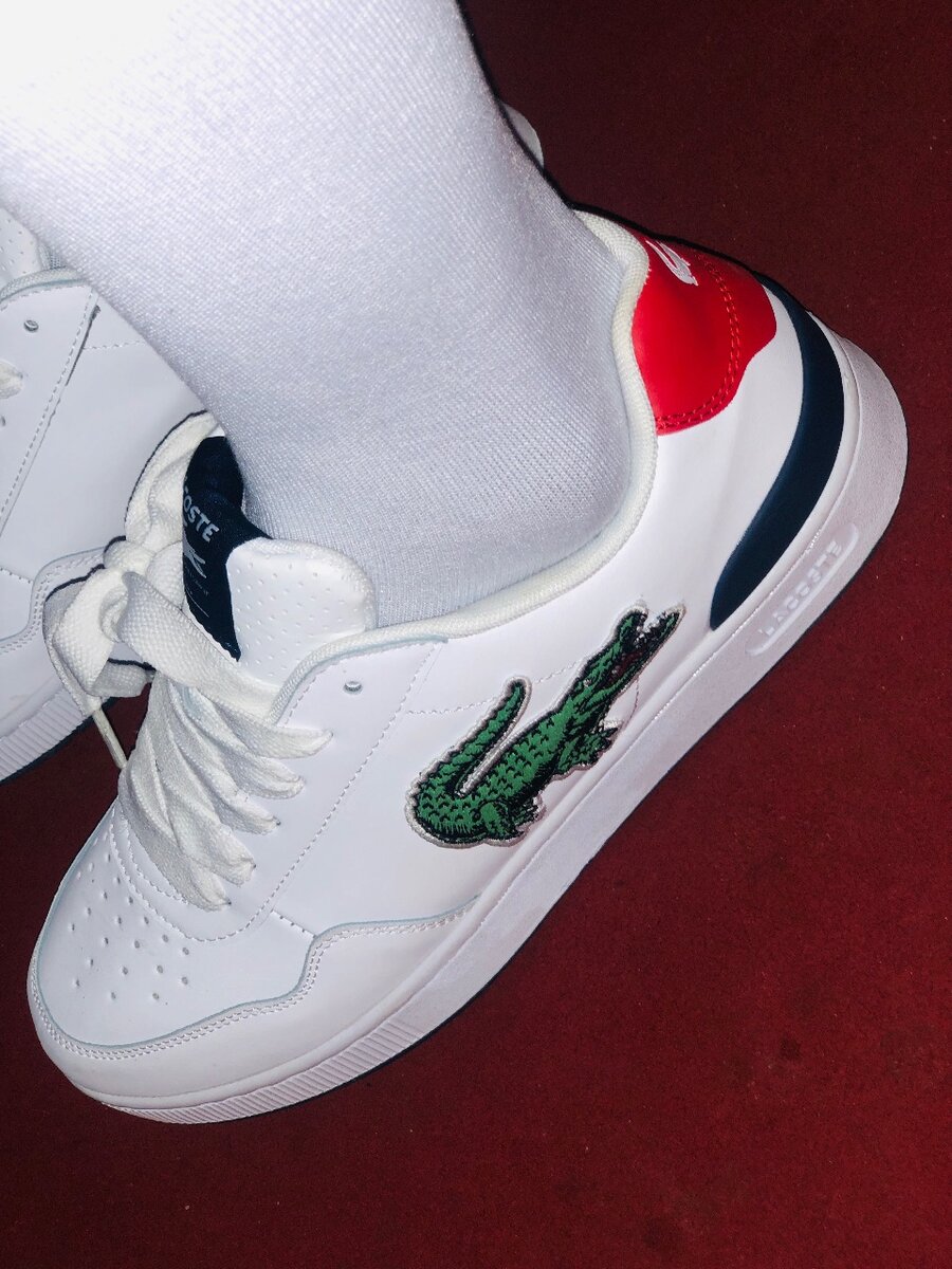 Basket Lacoste Blanche Mixte