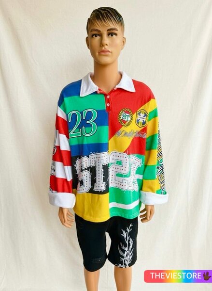 Chemise homme multicolore vibrante pour un style unique