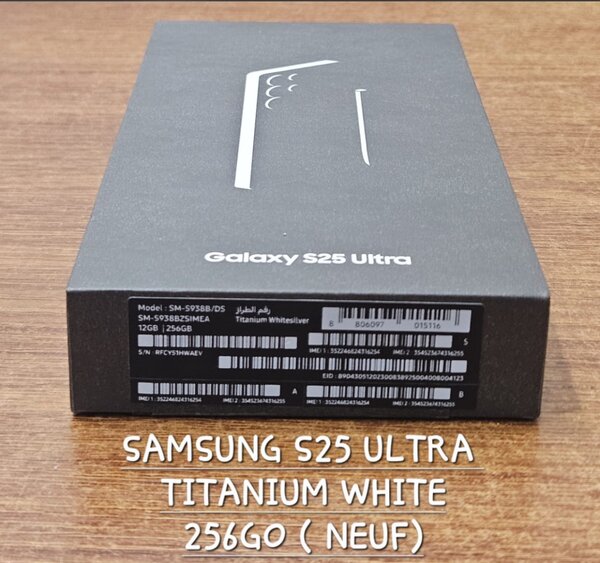 Samsung S25 Ultra Neuf