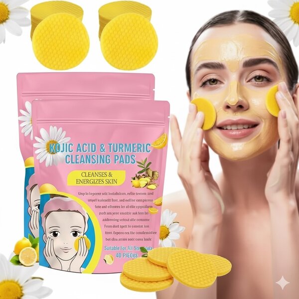 Lingettes Nettoyantes Curcuma