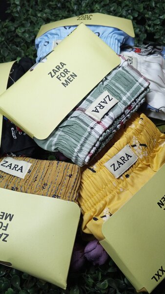 Zara cotton boxers