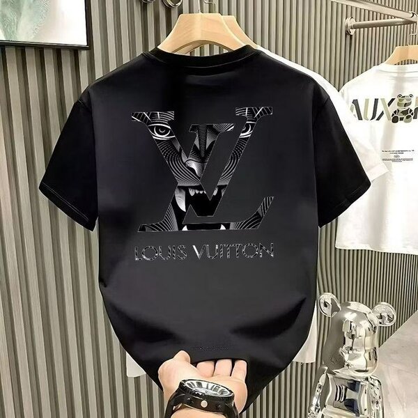 T-shirt noir homme luxe