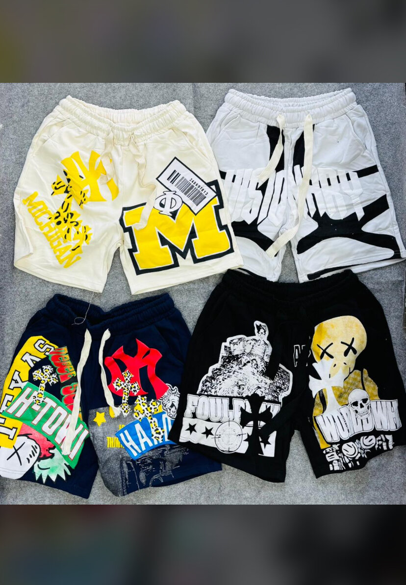 Shorts en coton décontractés