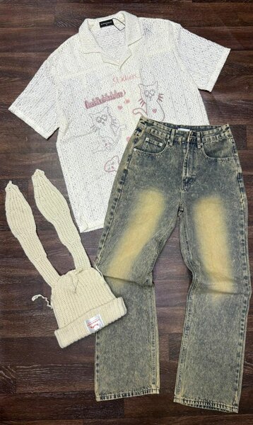 Ensemble chemise et pantalon homme