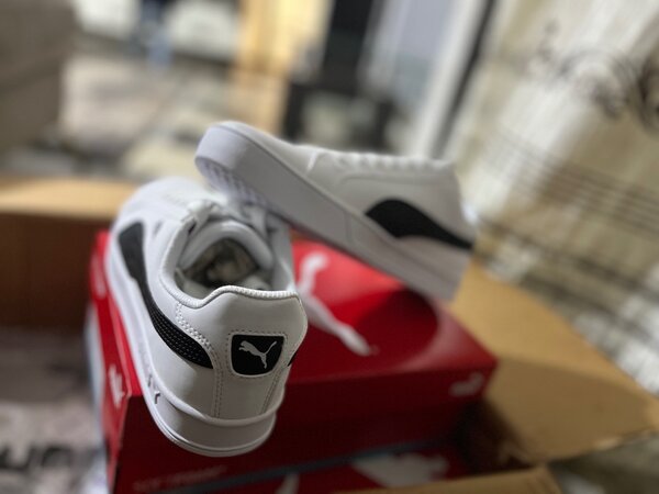 Baskets blanches confortables