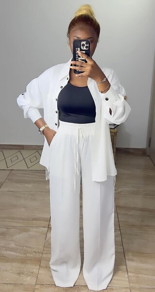 Ensemble élégance décontractée femme