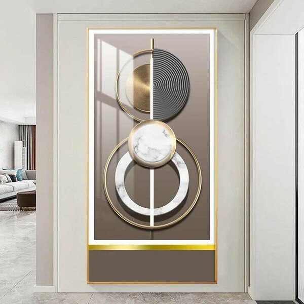 Tableau abstrait moderne mural