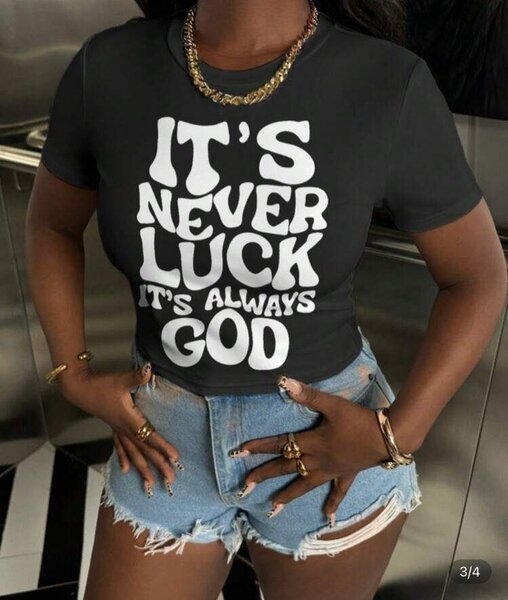 T-shirt à message inspirant