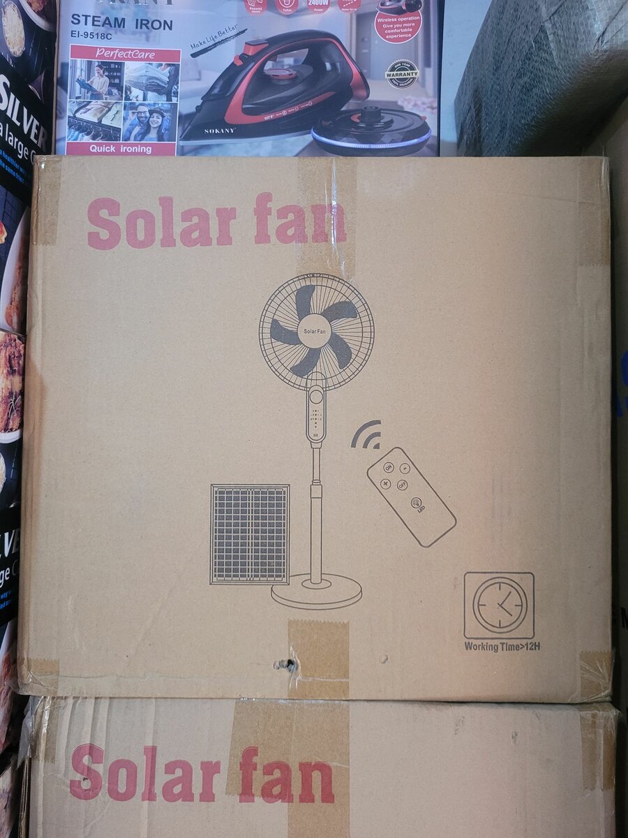 solar fan